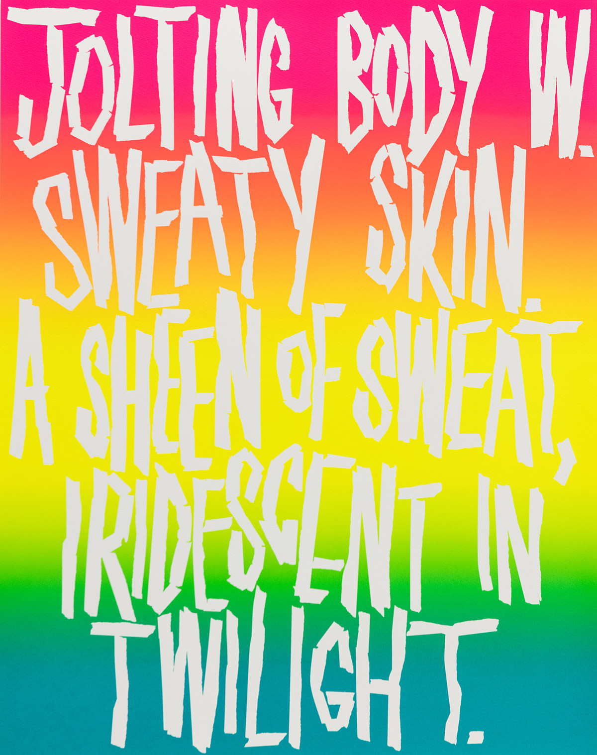 Eddie-Peake_Sweat_2016