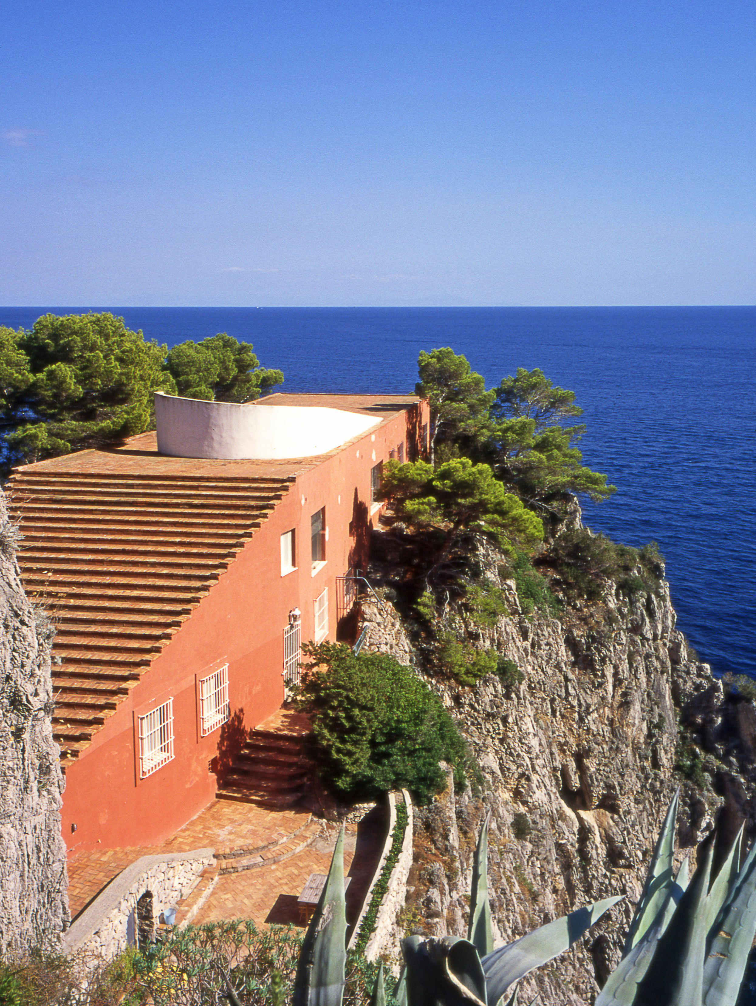 Mandatory Credit: Photo by Unimedia Images/REX/Shutterstock (1298871a) Casa Malaparte The Italian Contemporary Architecture of Casa Malaparte, Capri, Italy - 21 Mar 2011