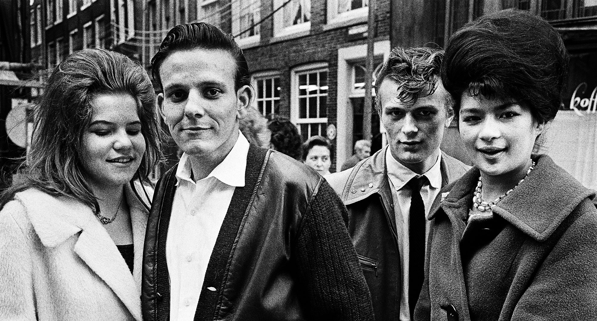 Ed van der Elsken Nieuwmarkt Amsterdam 1961