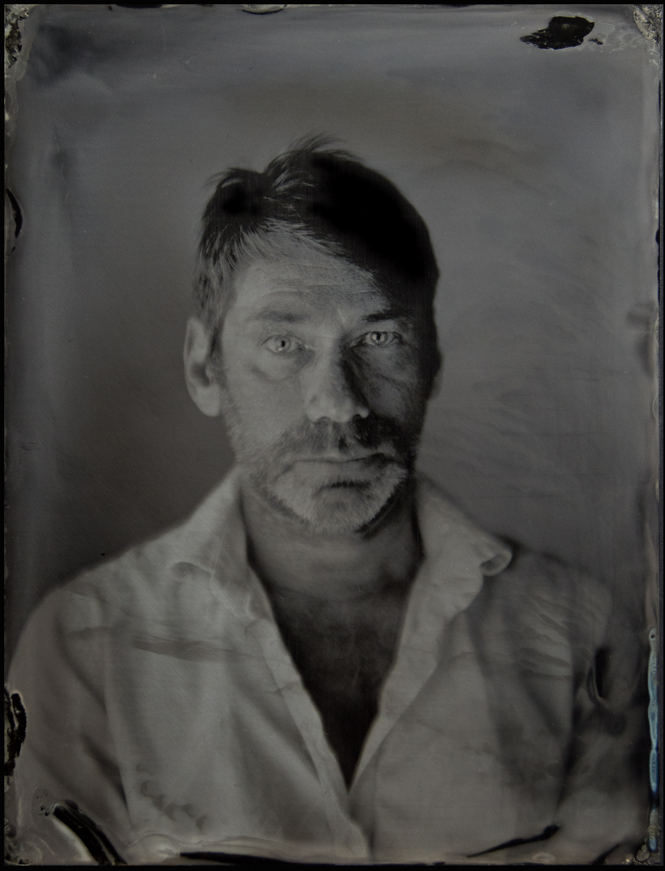 Mat Collishaw. Wet collodion print, Courtesy the artist and Blain Southern