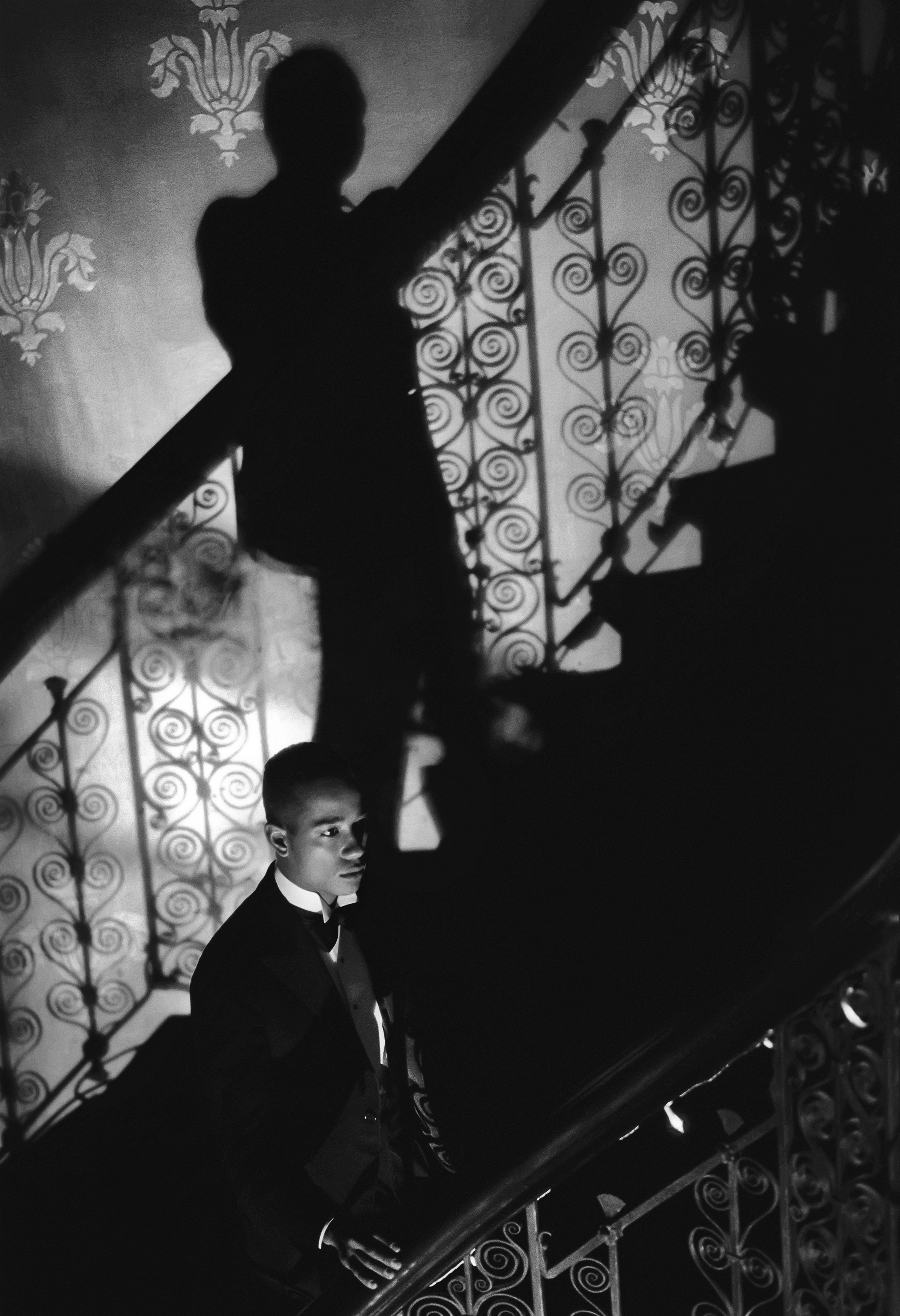 Film-Noir Staircase (Looking for Langston Vintage Series), 1989/2016. Courtesy the Artist and Victoria Miro, London © Isaac Julien