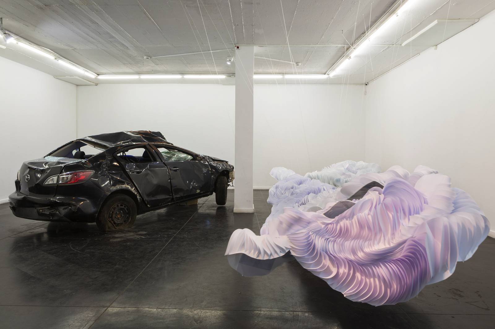 Lali Fruheling, Siren, 2016, RawArt Gallery, installation view, photo Lena Gomon (5)