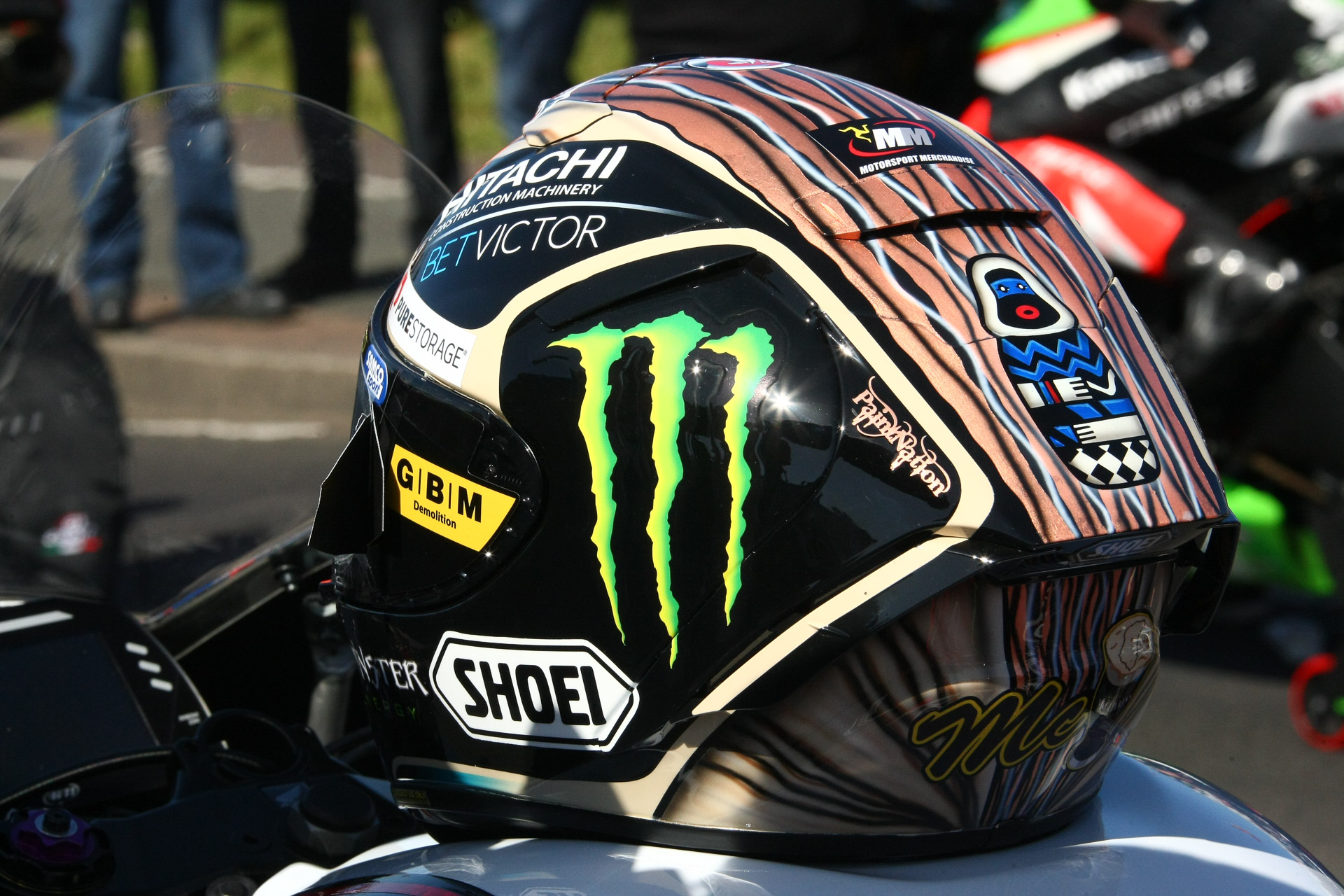 John McGuinness Isle of Man TT motorbike racer interview helmet